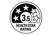 Health Star Rating simple label